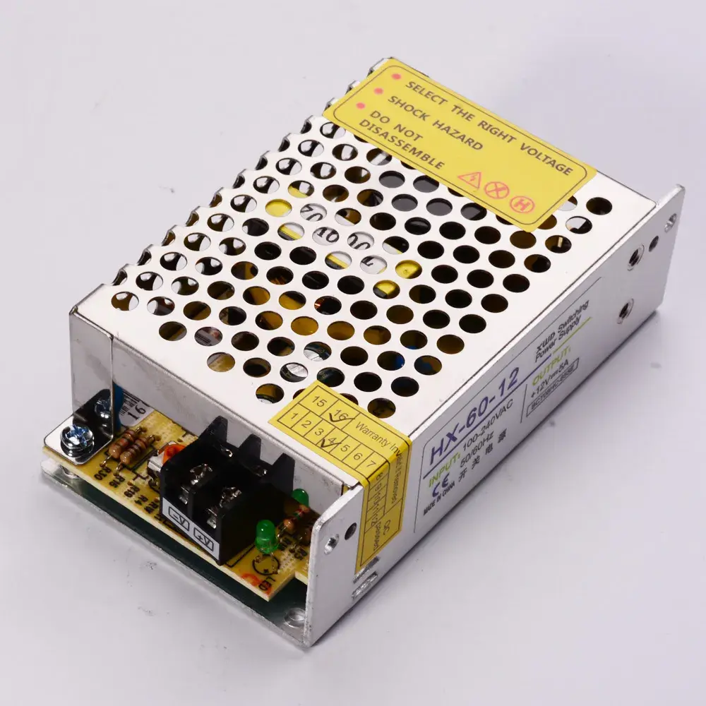 KC KCC DC12V5A 60W LED Module Power Supply  Power Supply for LED Module, LED Strips and LED Sign